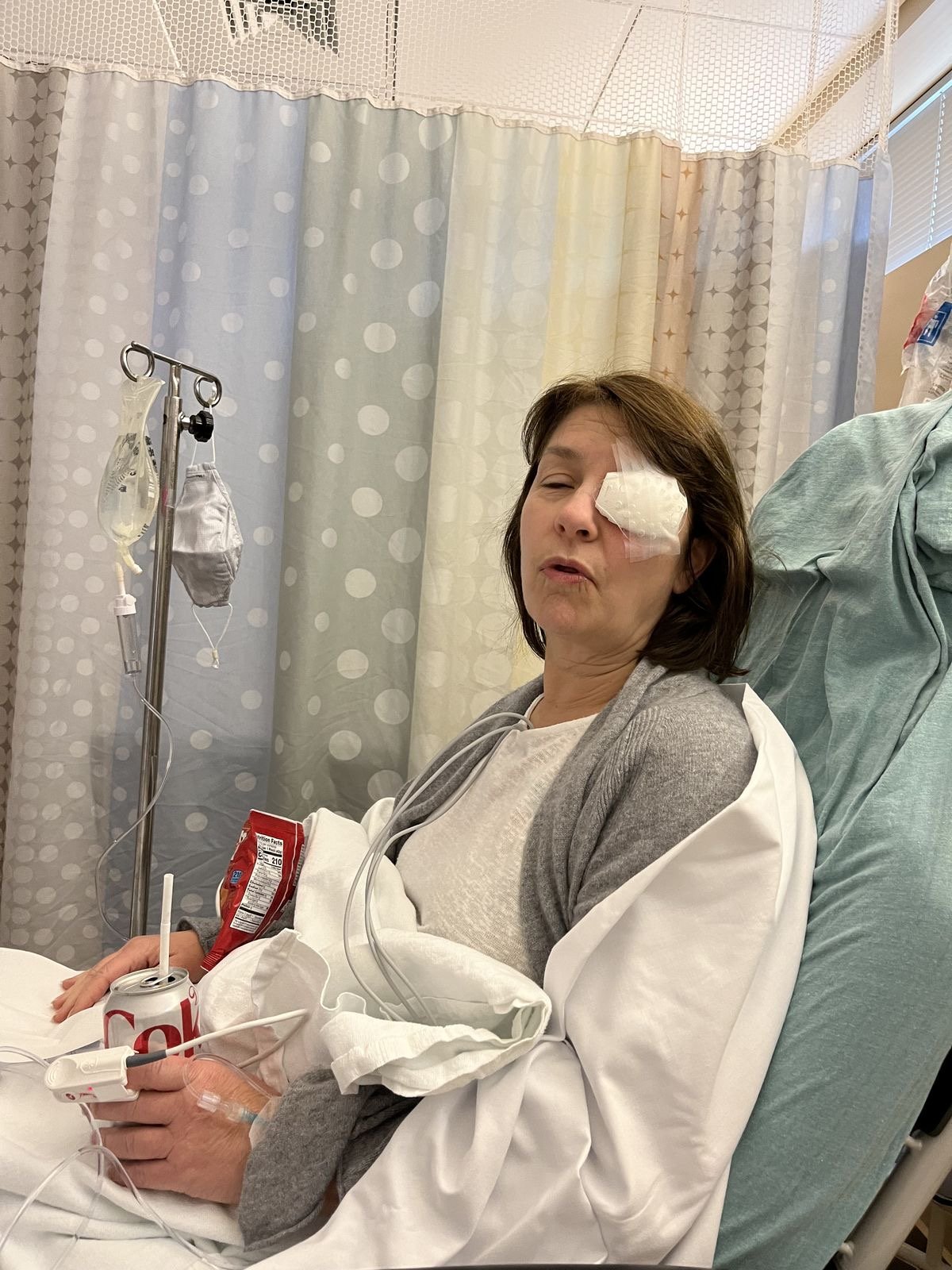 Logan Ellis eye surgery campaign image